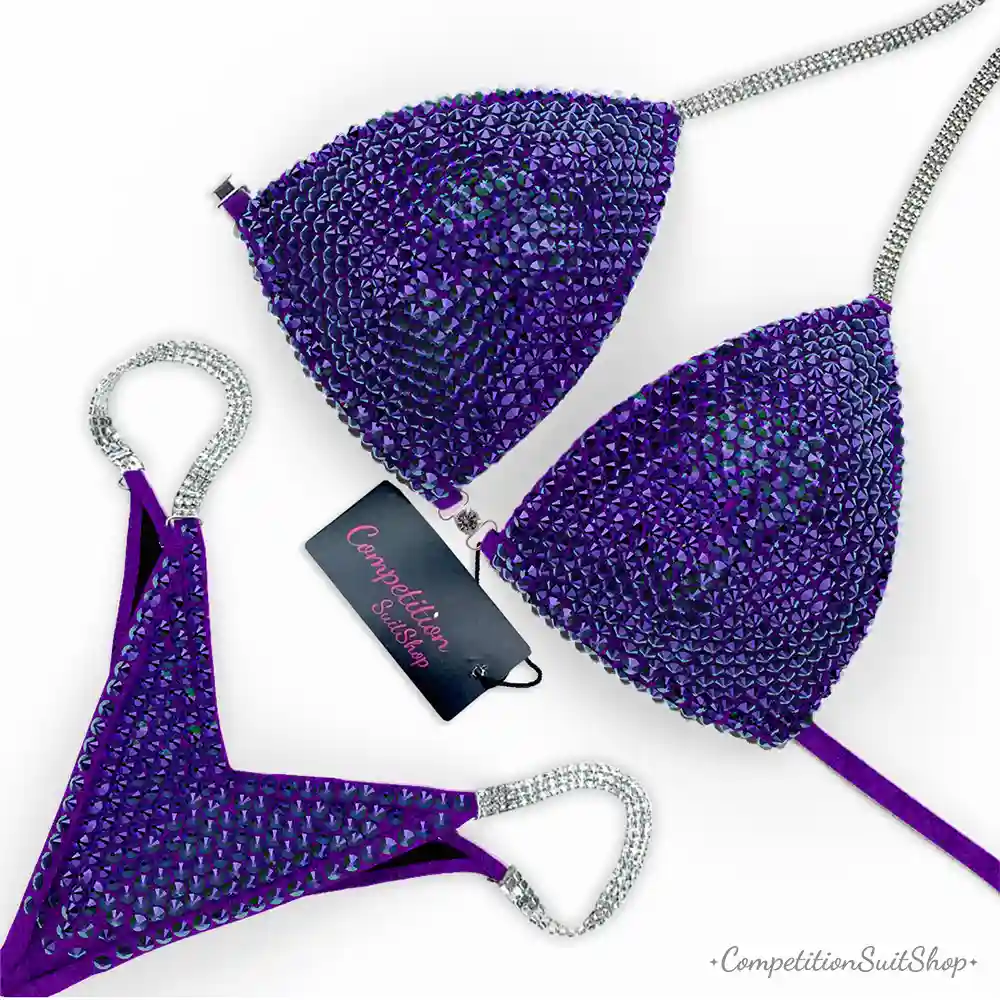 Purple Dreamscapes Wellness Competition Suit (BM151-50W) 