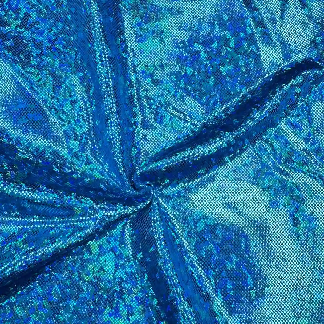 Shattered Ocean Blue